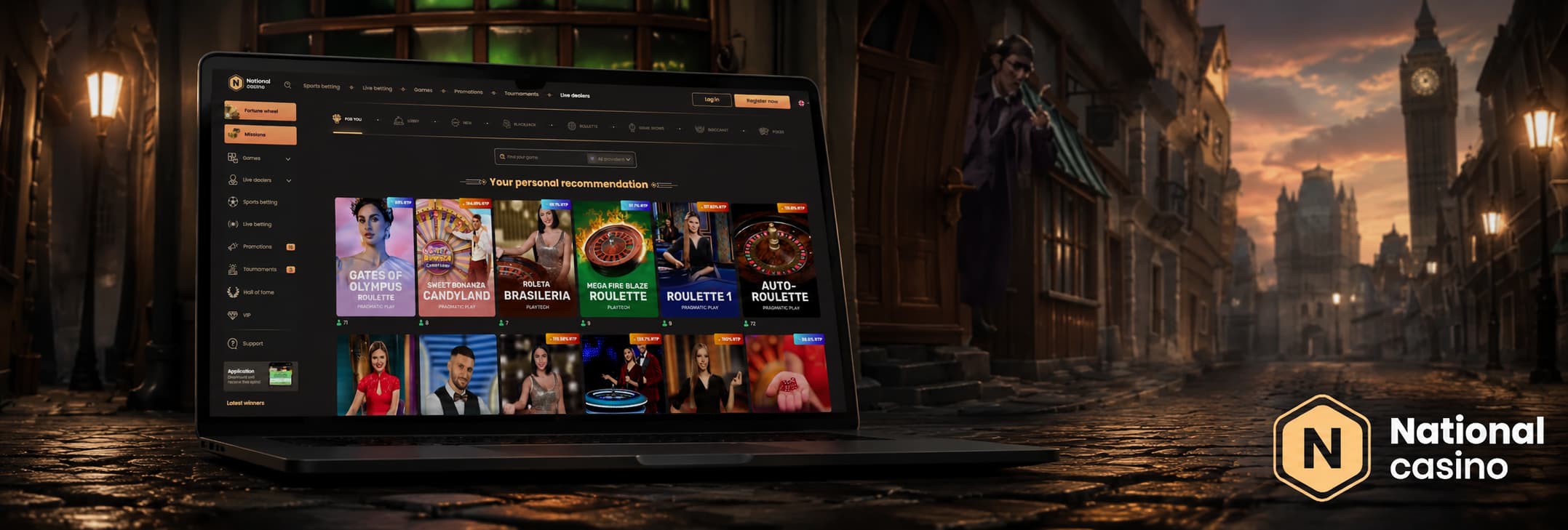 Ugentlige kampagner hos National Casino
